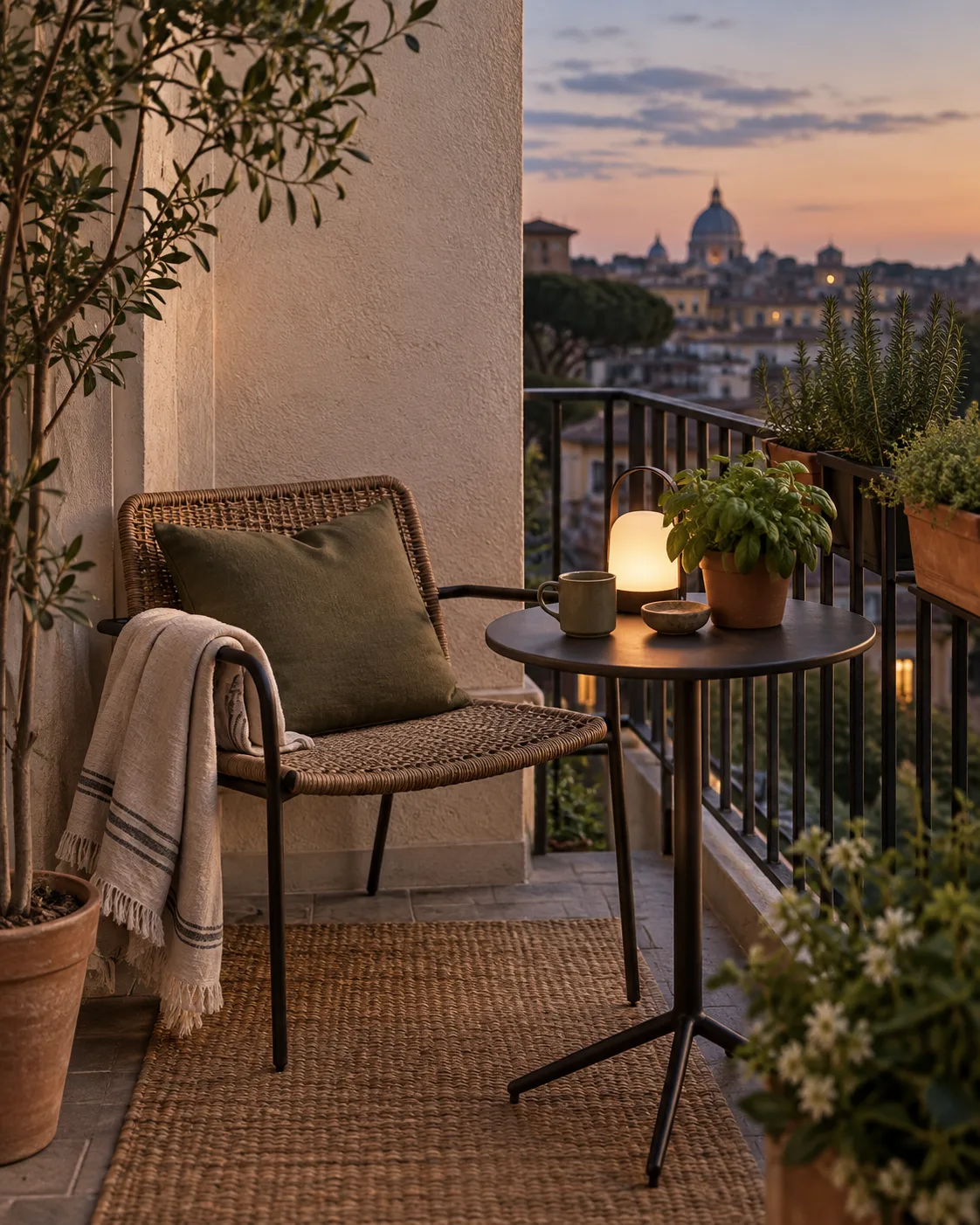 Small Balcony, Big Atmosphere